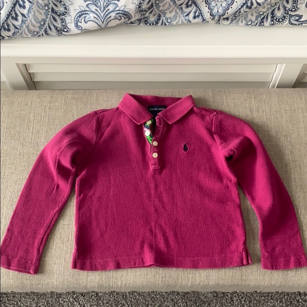 Girls Ralph Lauren shirt size 5